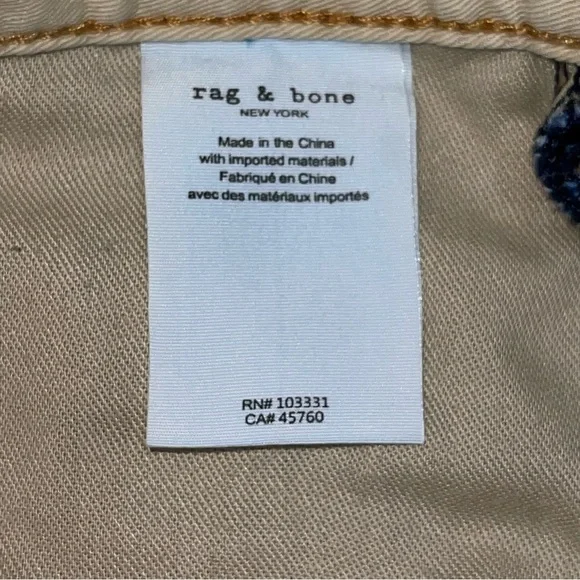 Rag & Bone Logan Dana Point Lightweight Jeans, Size 31 - Picture 7 of 11